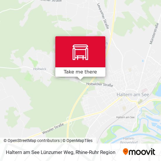 Haltern am See Lünzumer Weg map