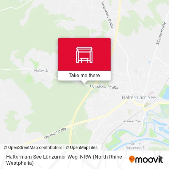 Haltern am See Lünzumer Weg map