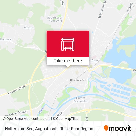 Haltern am See, Augustusstr map