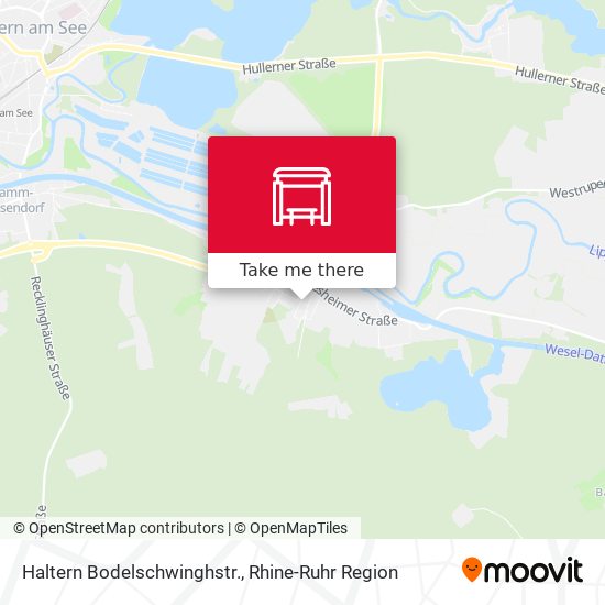 Haltern Bodelschwinghstr. map