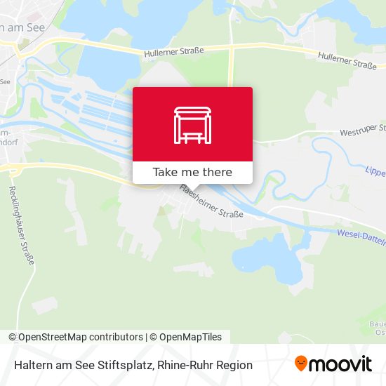 Haltern am See Stiftsplatz map