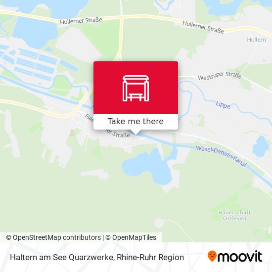 Haltern am See Quarzwerke map
