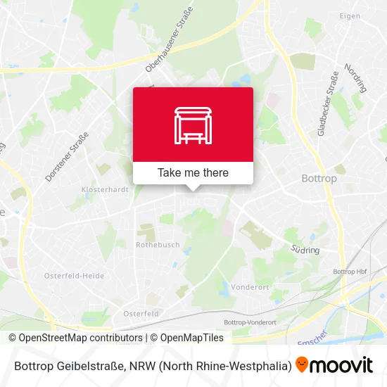 Карта Bottrop Geibelstraße