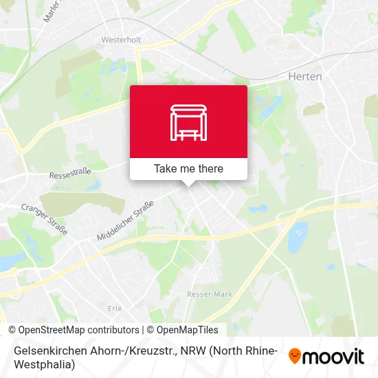 Gelsenkirchen Ahorn-/Kreuzstr. map