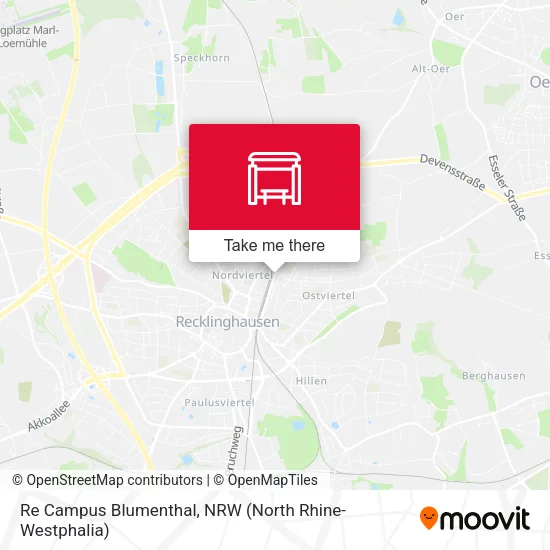 Карта Re Campus Blumenthal