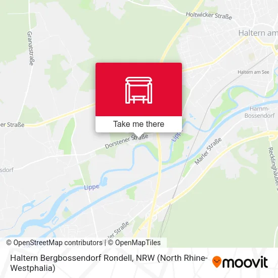 Карта Haltern Bergbossendorf Rondell