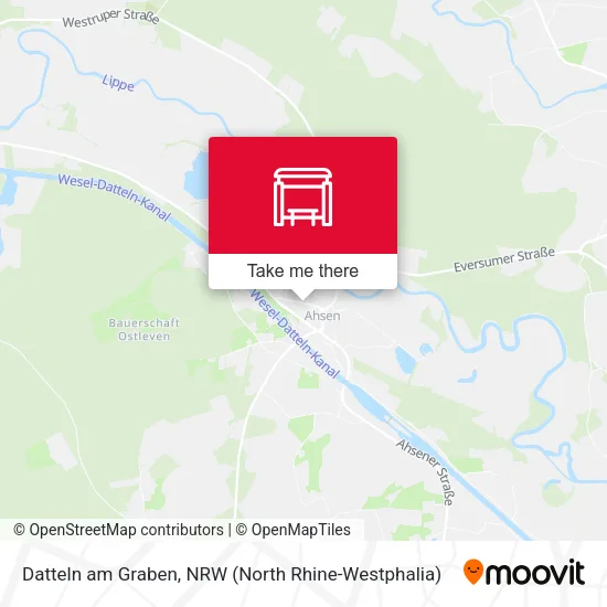 Карта Datteln am Graben