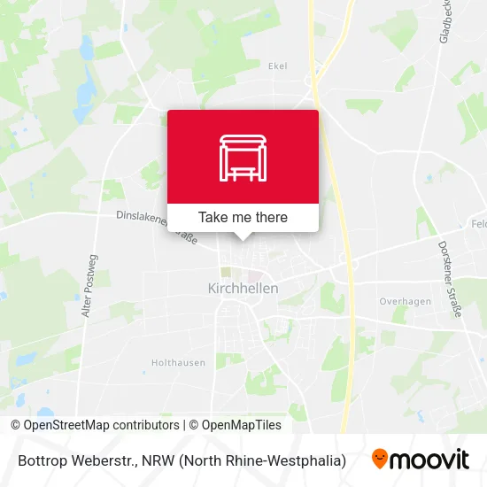 Карта Bottrop Weberstr.