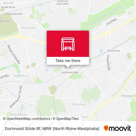 Dortmund Sölde Bf map
