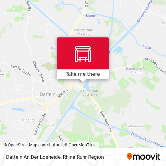 Datteln An Der Losheide map
