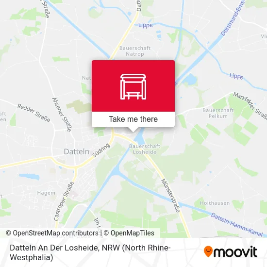 Карта Datteln An Der Losheide