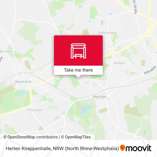 Herten Knappenhalle map
