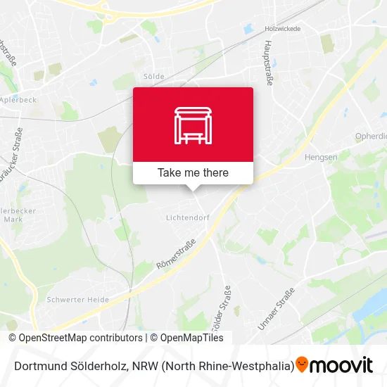 Dortmund Sölderholz map
