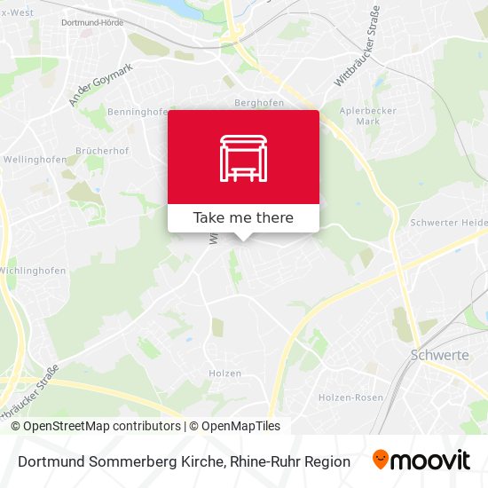 Dortmund Sommerberg Kirche map
