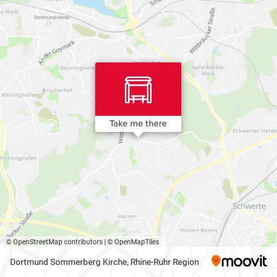 Dortmund Sommerberg Kirche map