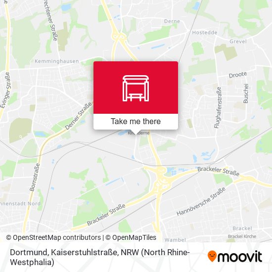 Dortmund, Kaiserstuhlstraße map