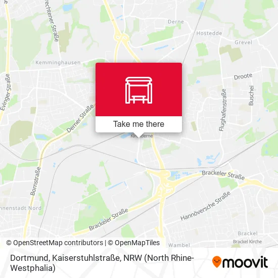 Карта Dortmund, Kaiserstuhlstraße