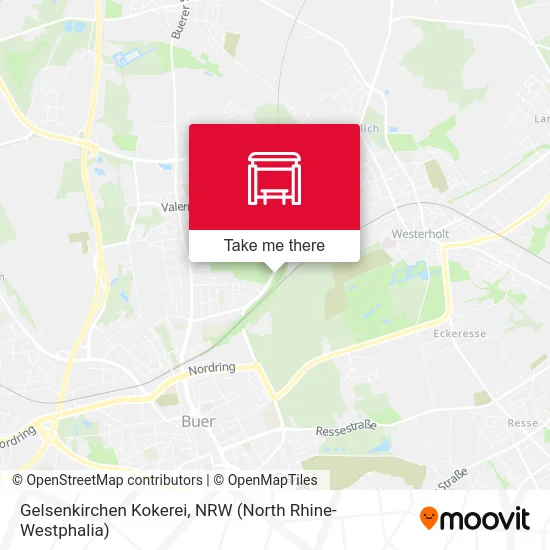 Gelsenkirchen Kokerei map