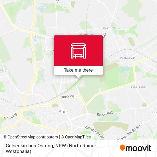 Карта Gelsenkirchen Ostring