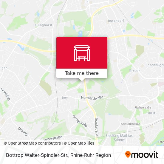 Bottrop Walter-Spindler-Str. map