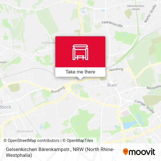 Карта Gelsenkirchen Bärenkampstr.