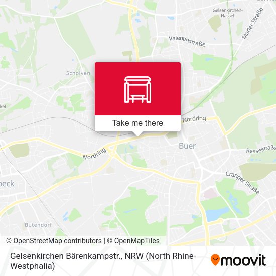Карта Gelsenkirchen Bärenkampstr.