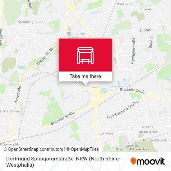 Карта Dortmund Springorumstraße