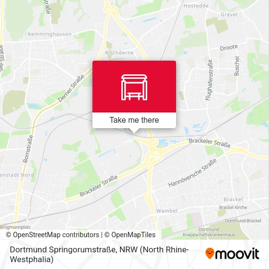 Карта Dortmund Springorumstraße
