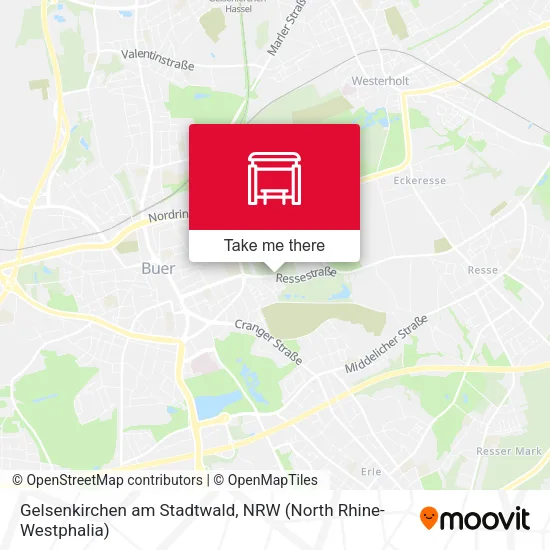 Карта Gelsenkirchen am Stadtwald