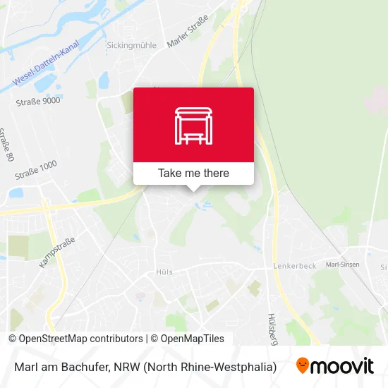 Карта Marl am Bachufer