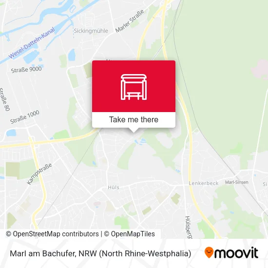Карта Marl am Bachufer