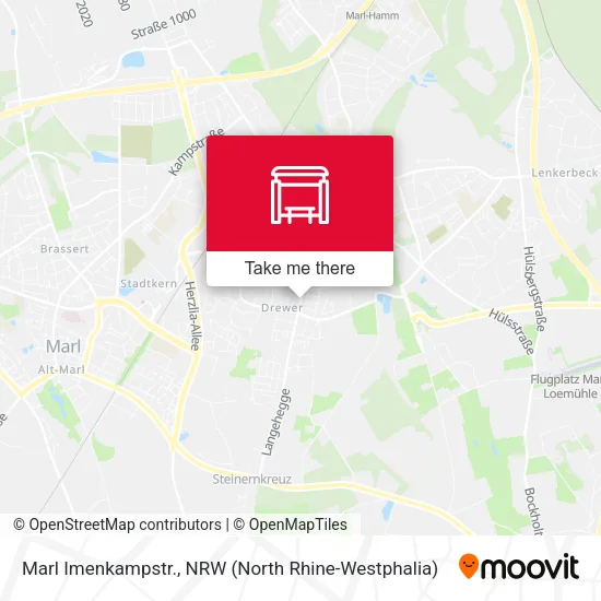 Карта Marl Imenkampstr.