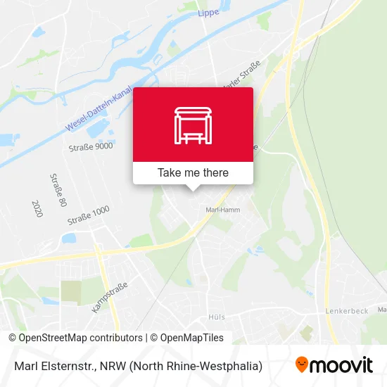 Карта Marl Elsternstr.