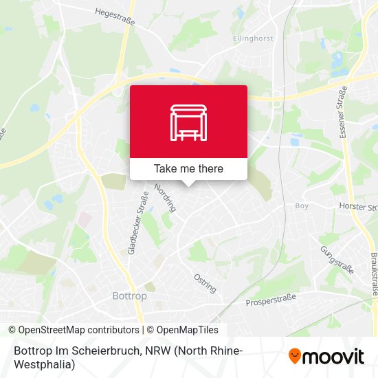 Карта Bottrop Im Scheierbruch