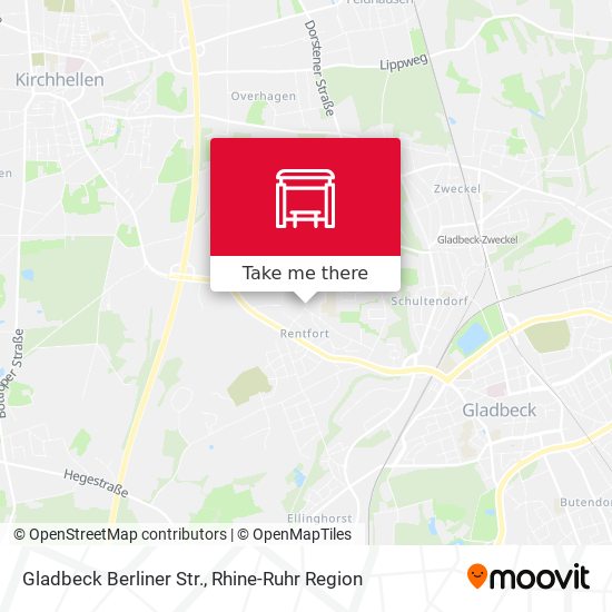 Gladbeck Berliner Str. map