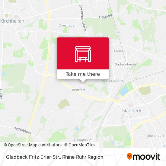 Gladbeck Fritz-Erler-Str. map