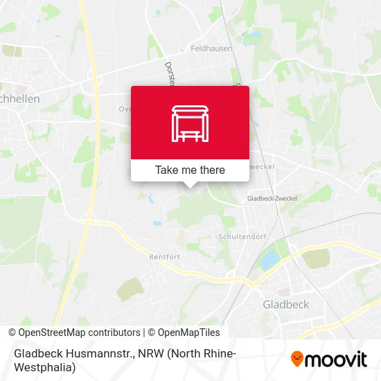 Gladbeck Husmannstr. map