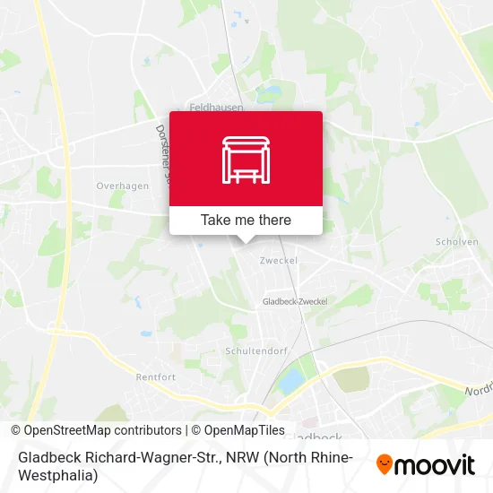 Карта Gladbeck Richard-Wagner-Str.
