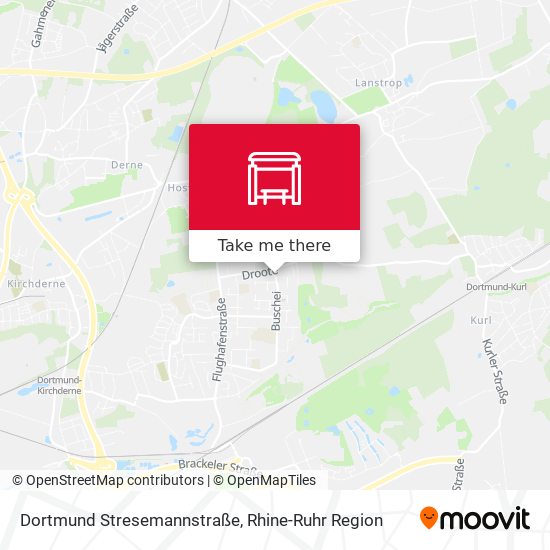 Dortmund Stresemannstraße map