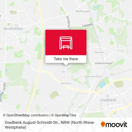 Карта Gladbeck August-Schmidt-Str.
