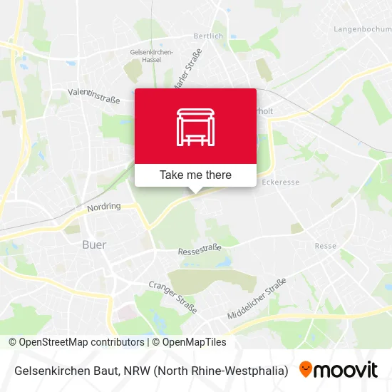 Gelsenkirchen Baut map