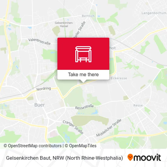 Gelsenkirchen Baut map