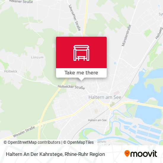 Haltern An Der  Kahrstege map