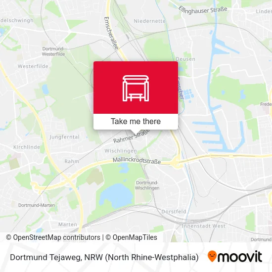 Карта Dortmund Tejaweg