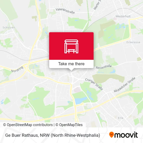 Карта Ge Buer Rathaus
