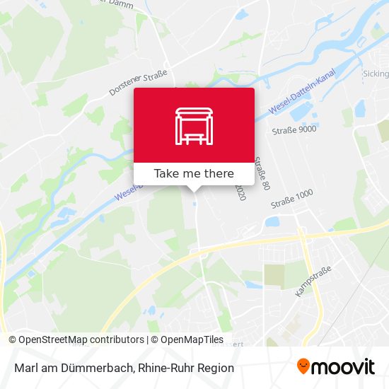 Marl am Dümmerbach map