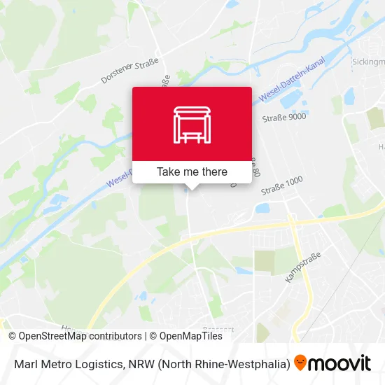 Карта Marl Metro Logistics