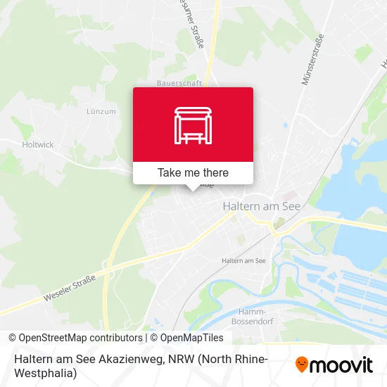 Haltern am See Akazienweg map