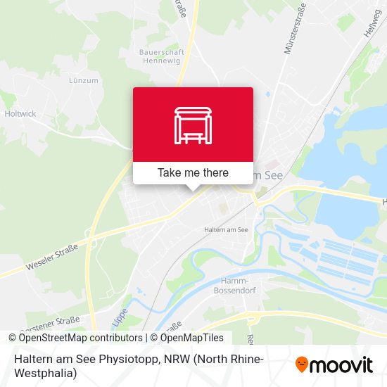 Карта Haltern am See Physiotopp