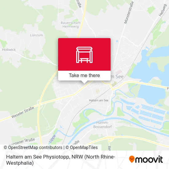 Карта Haltern am See Physiotopp